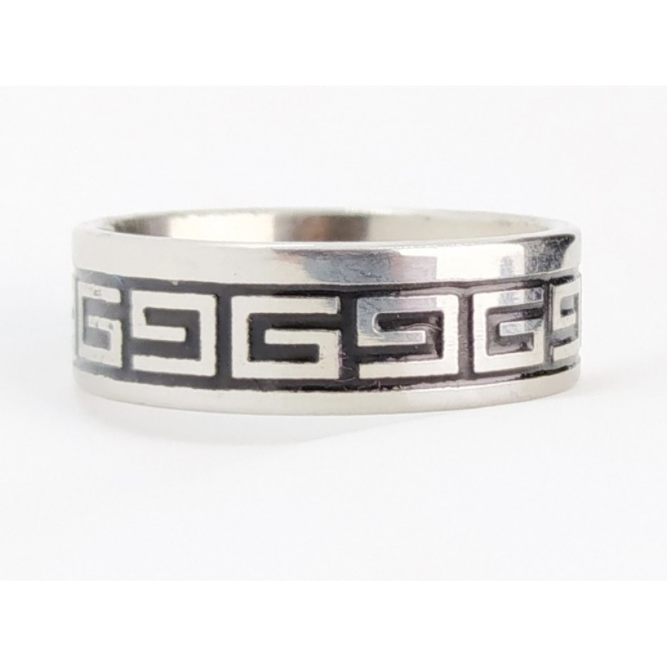 Ανδρικό Ατσάλινο Δαχτυλίδι AND-4