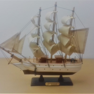 Διακοσμητικό ξύλινο καράβι DIAK-2