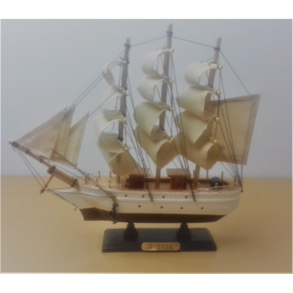 Διακοσμητικό ξύλινο καράβι DIAK-2