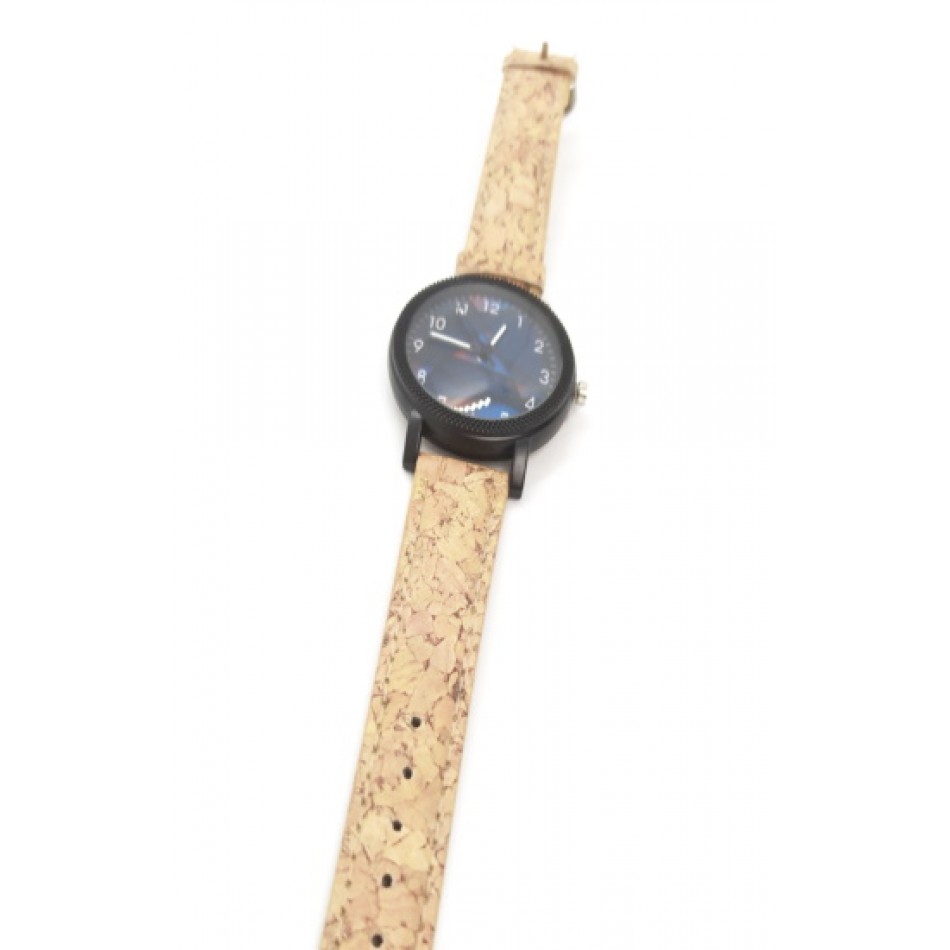 Ρολόι χειρός unisex λουράκι φελλού UNISEXR-4