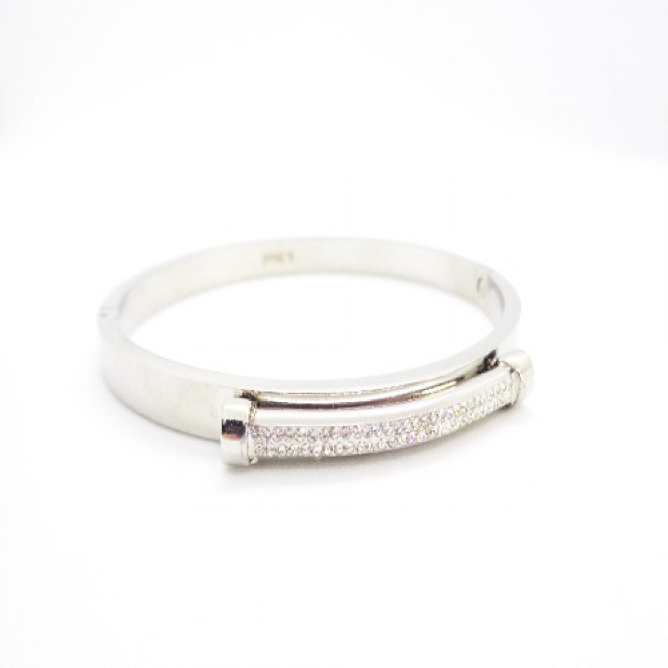 Γυναικείο βραχιόλι με μπάρα με στράς GNB-26