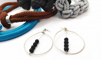 ΘEMA:  DIY : Πώς φτιάχνουμε εύκολα και γρήγορα σκουλαρίκια από σύρμα και χάντρες !