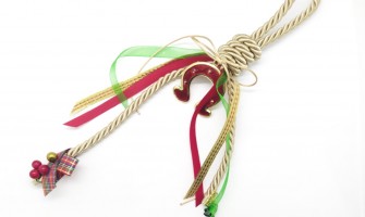 ΘEMA: DIY : Χειροποίητο Χριστουγεννιάτικο Γούρι Πέταλο.